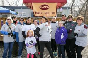 Dowd at the Palmer Domestic Violence Task Force 5K