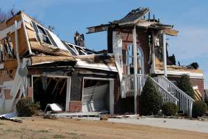 Home destroyed by fire